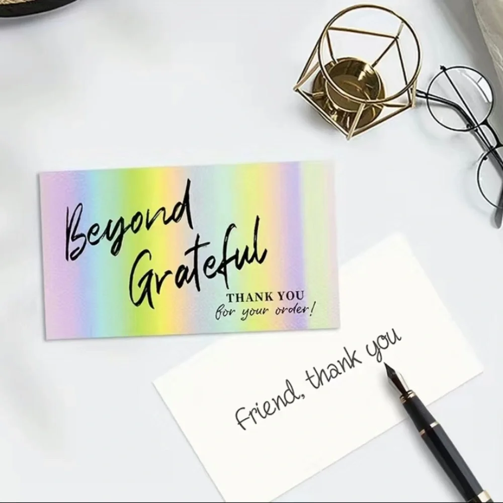 50pc beyond grateful thank you cards‎
